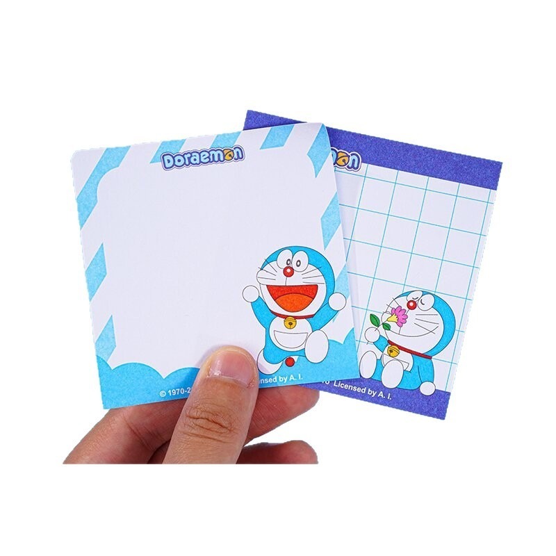 Stationery Warehouse - 4 Buah Catatan Tempel Doraemon Perlengkapan