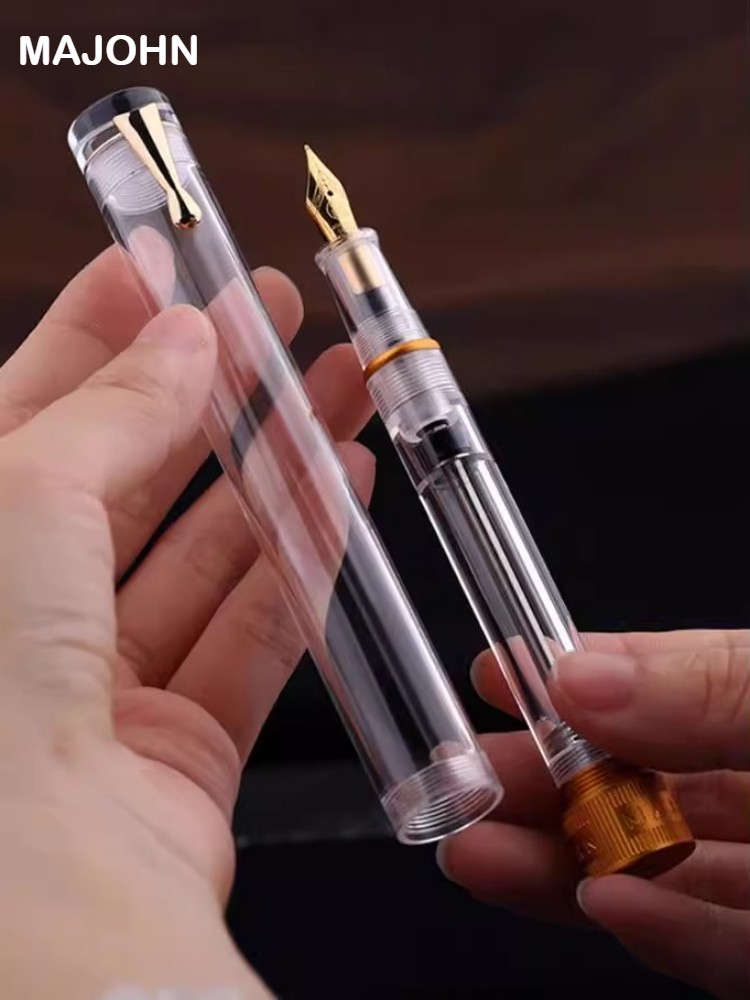 Office Stationery Supply Business - MOONMAN C1 Pena Fountain Transparan dengan