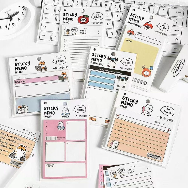 Office Stationery Supply List - Perlengkapan Kantor Sekolah Catatan Harian Gaya