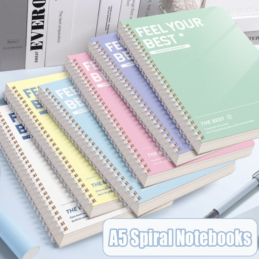 Graph Paper Pad - 60 Lembar/Buku Buku Catatan Spiral A5