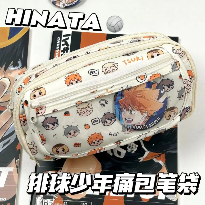 Stationery Warehouse - Anime Haikyuu!! Kotak Pensil Kawaii Motif