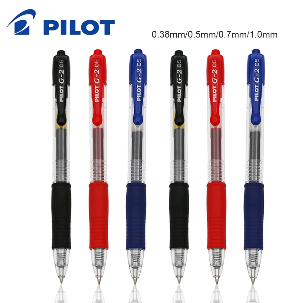 Pilot Pen G2 - 3 Buah Pena Gel Tipe Dorong
