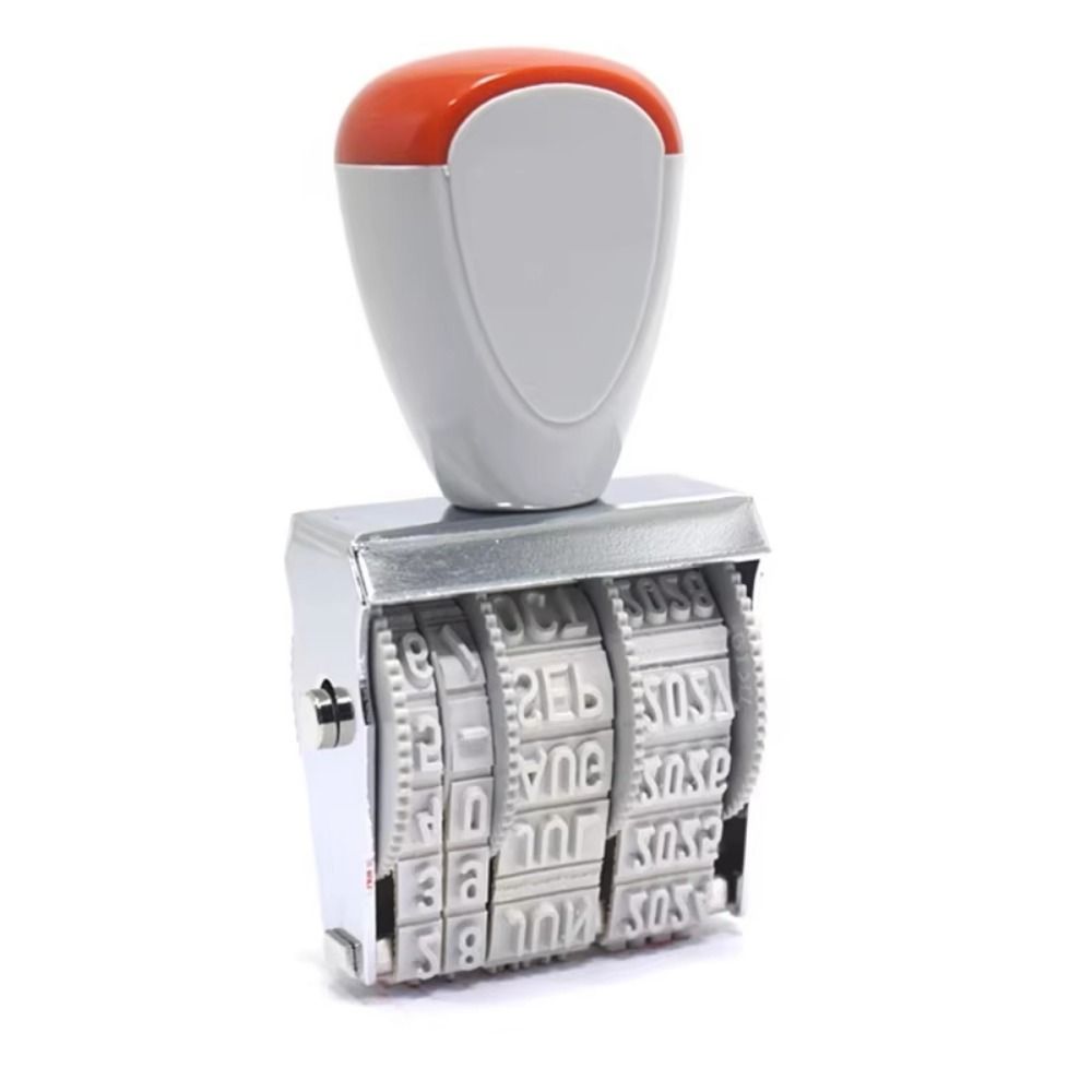 Self Inking Stamp - Stempel Tanggal Digital Praktis, Dapat Disesuaikan,