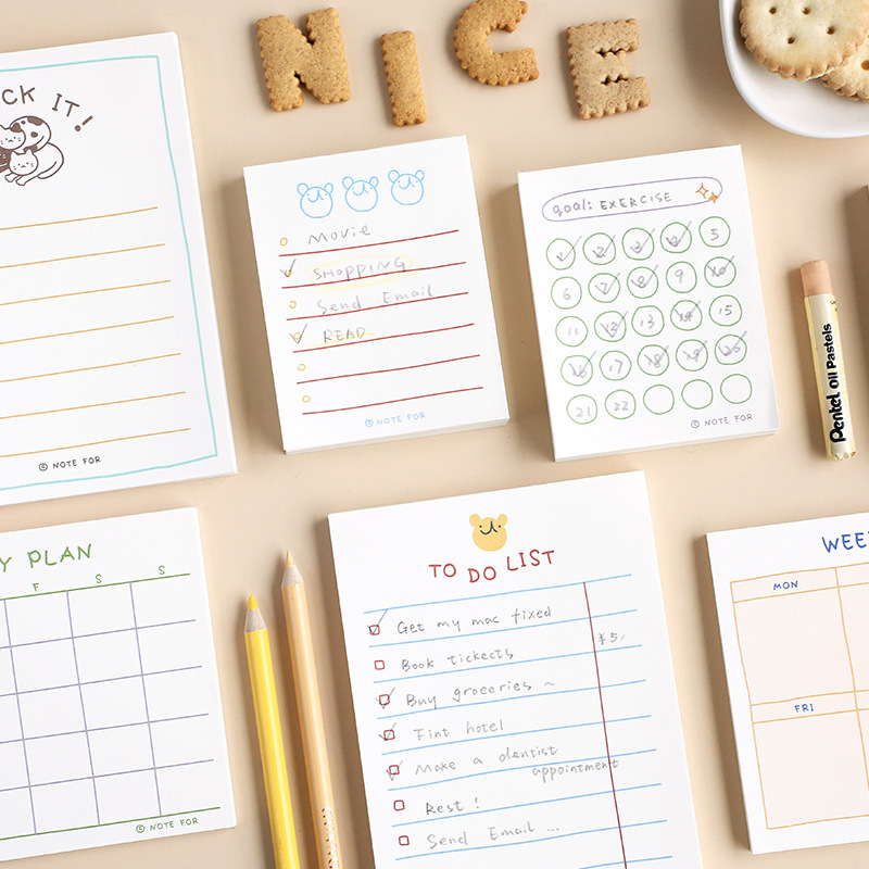Office Stationery Supply List - 100 Lembar/50 Lembar Buku Catatan Seri