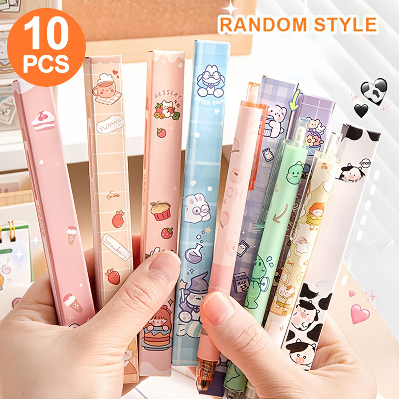 Office Stationery Supply Business - 10 Pulpen Gel Tunggal dalam Kotak