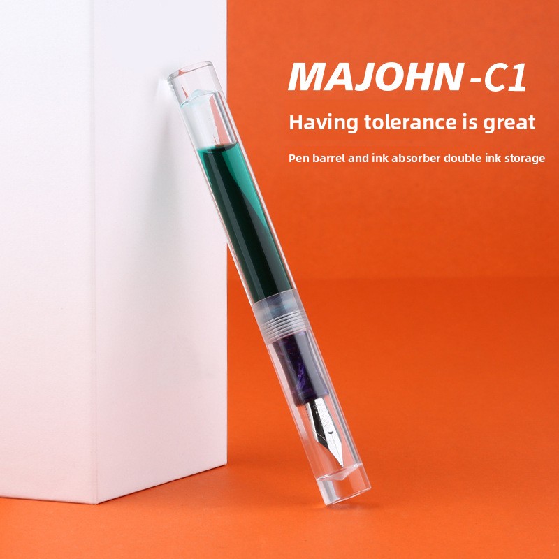 MOONMAN C1 Pena Fountain Trans - Office Stationery Supply Business ulasan dan harga