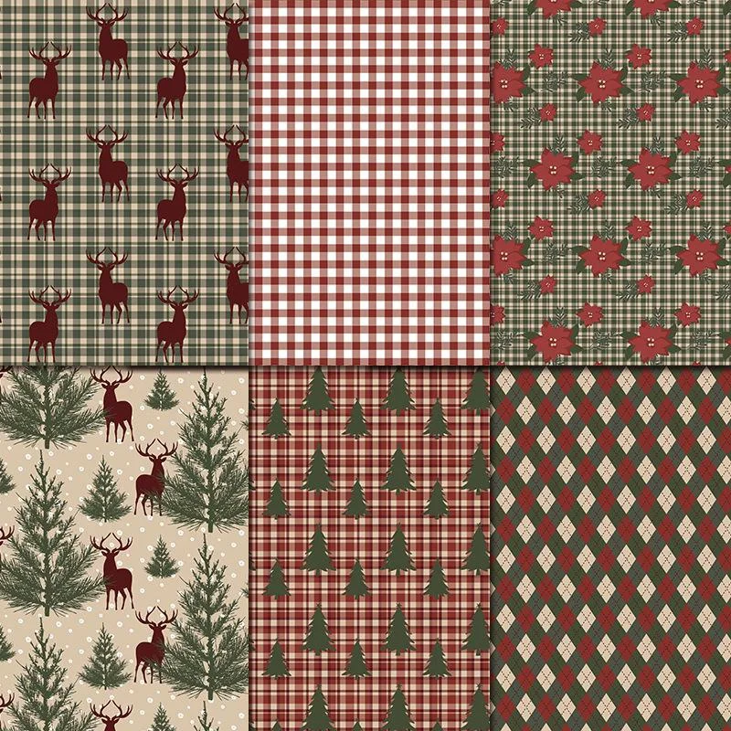 1Set Vintage Selamat Natal buk - Graph Paper Pad ulasan dan harga