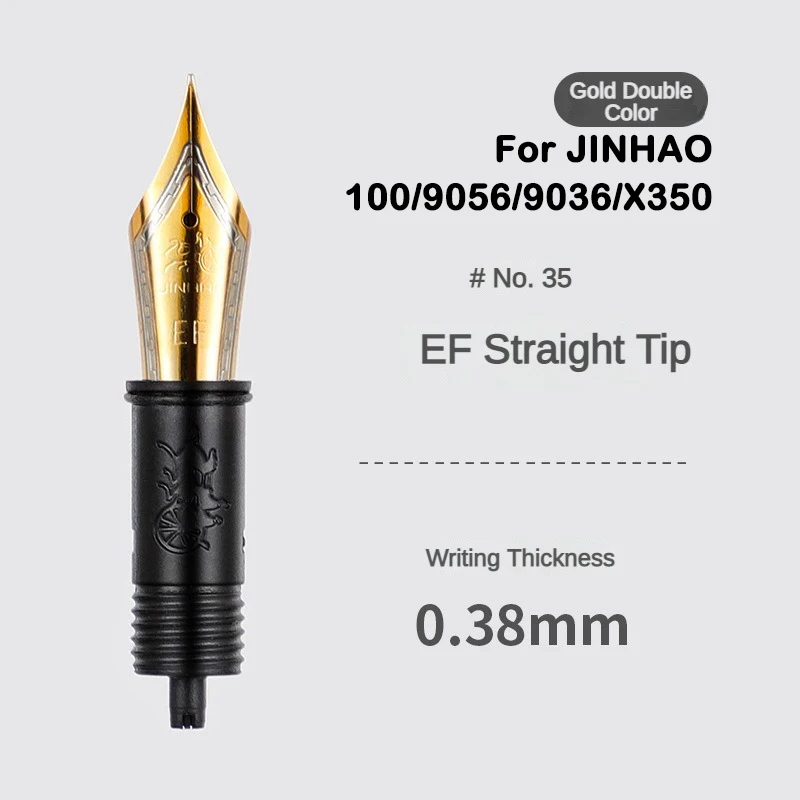 1/3 buah pena tinta Jinhao Nib - Fountain Pen Ink ulasan dan harga