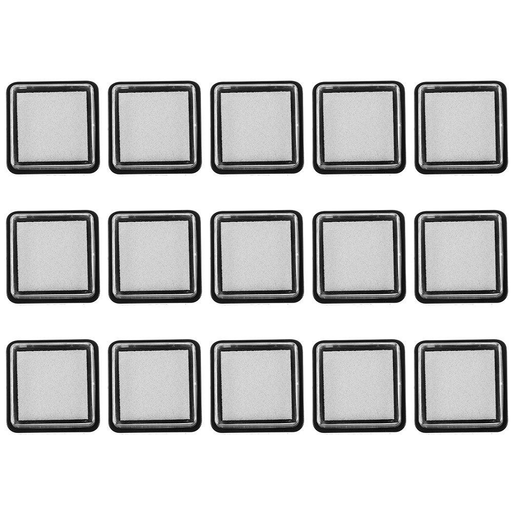 15 Buah Bantalan Tinta Kosong  - Self Inking Stamp ulasan dan harga