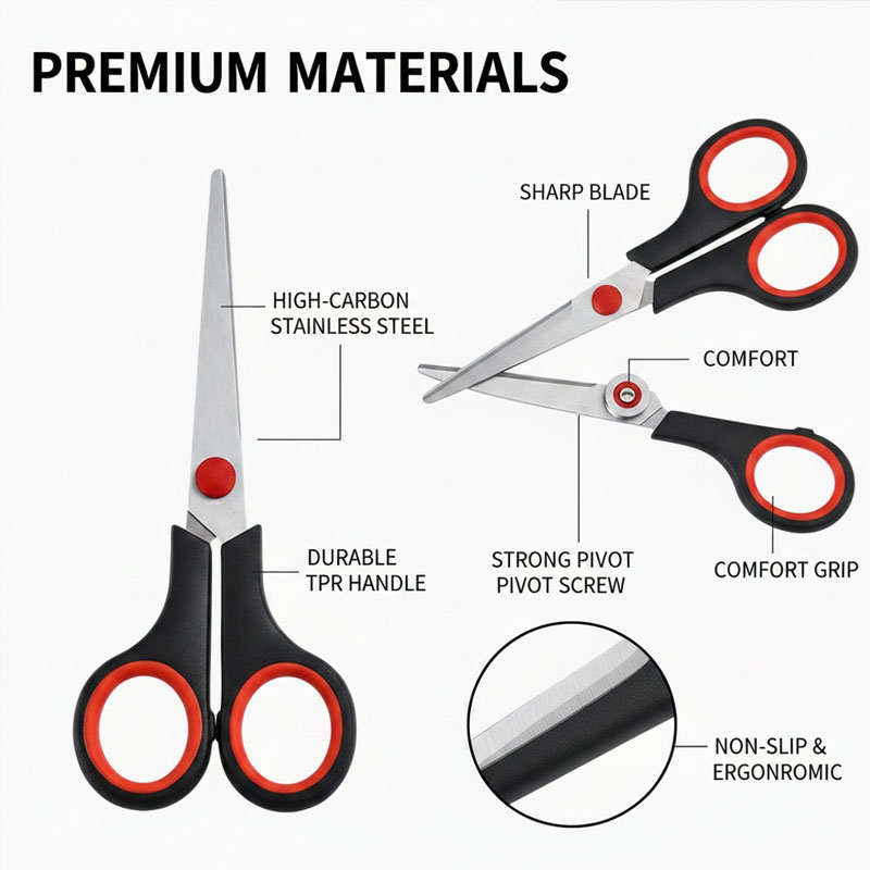 Gunting Jahit Stainless Steel, - Scissors Stainless Craft ulasan dan harga