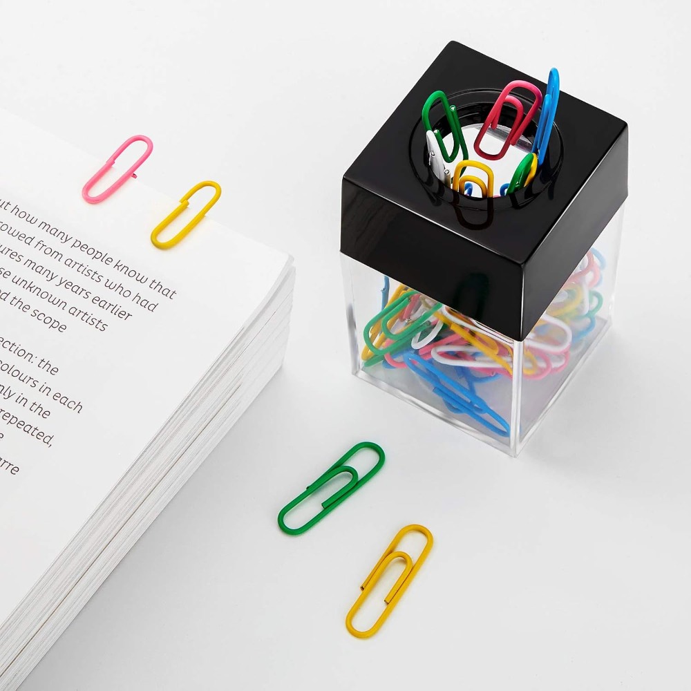 Set Dispenser Klip Kertas Magn - Paperclip Magnetic Set ulasan dan harga