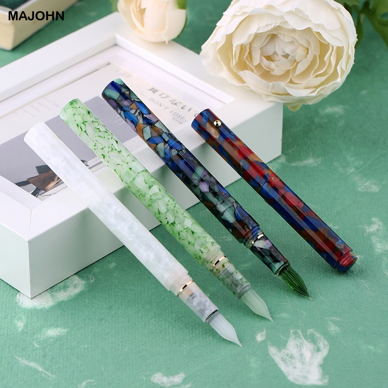 MAJOHN N8 Pena Celup Kaca Resi - Fountain Pen Ink ulasan dan harga