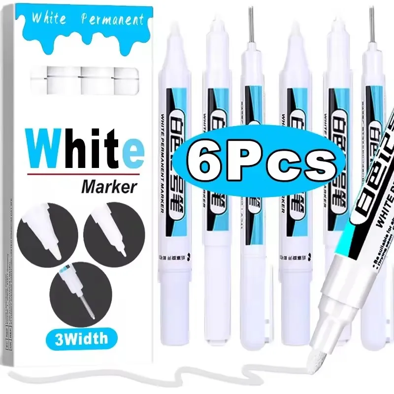 0.7/1.0/2.5MM Pena Spidol Perm - Stationery Supply ulasan dan harga
