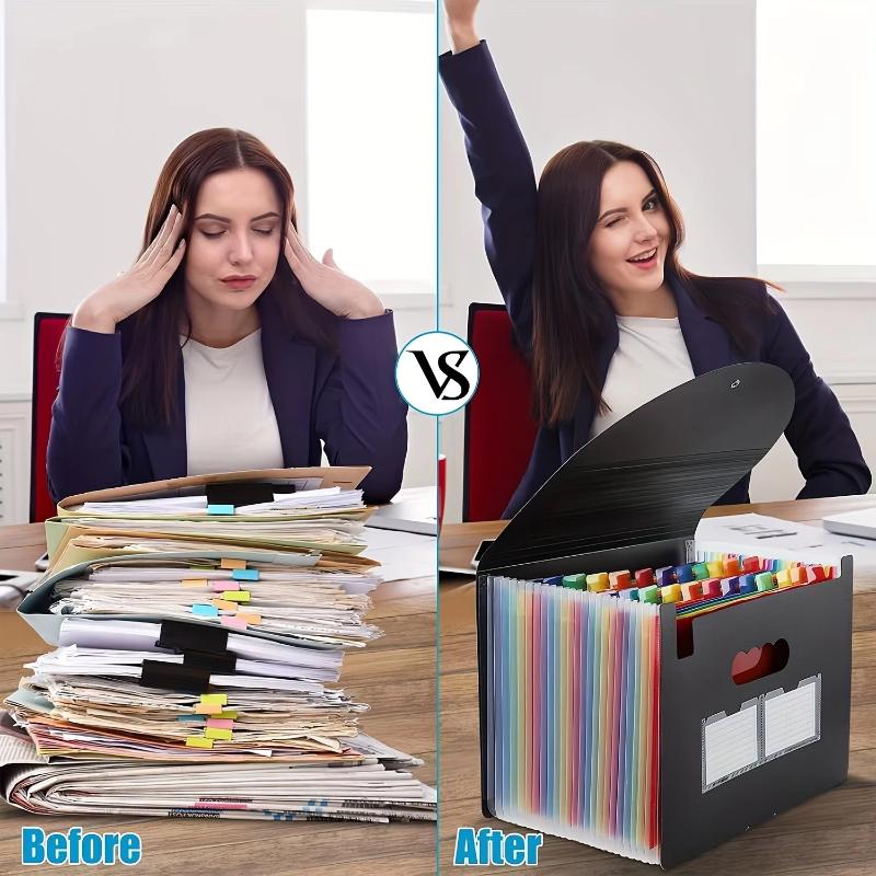 Tas Dokumen A4 Multi-Layer Fli - File Folder Hanging ulasan dan harga