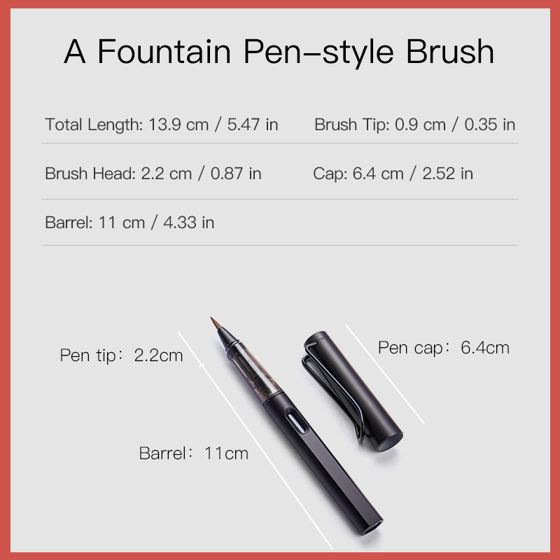 Set Pulpen Kuas Fountain denga - Fountain Pen Ink ulasan dan harga