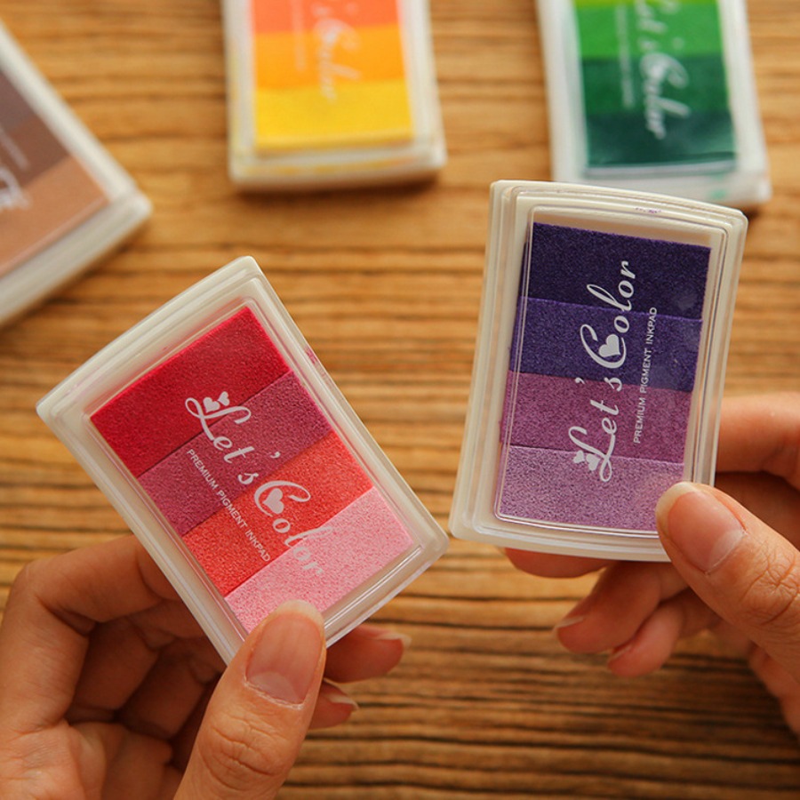 Bantalan Tinta Warna Gradasi u - Self Inking Stamp ulasan dan harga