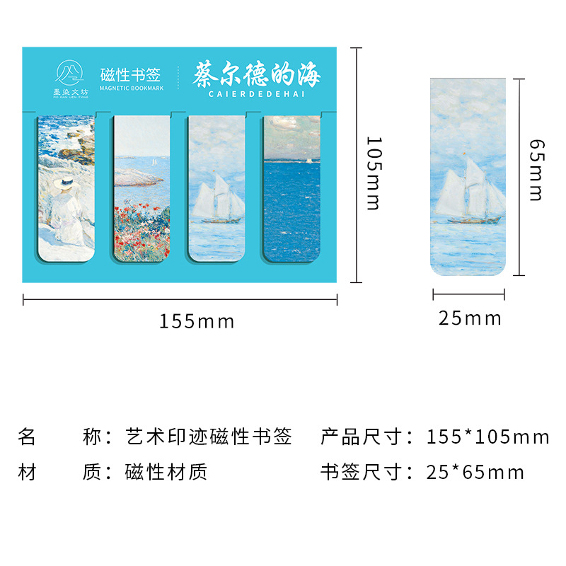 4Pcs Set Penanda Buku Magnetik - Paperclip Magnetic Set ulasan dan harga