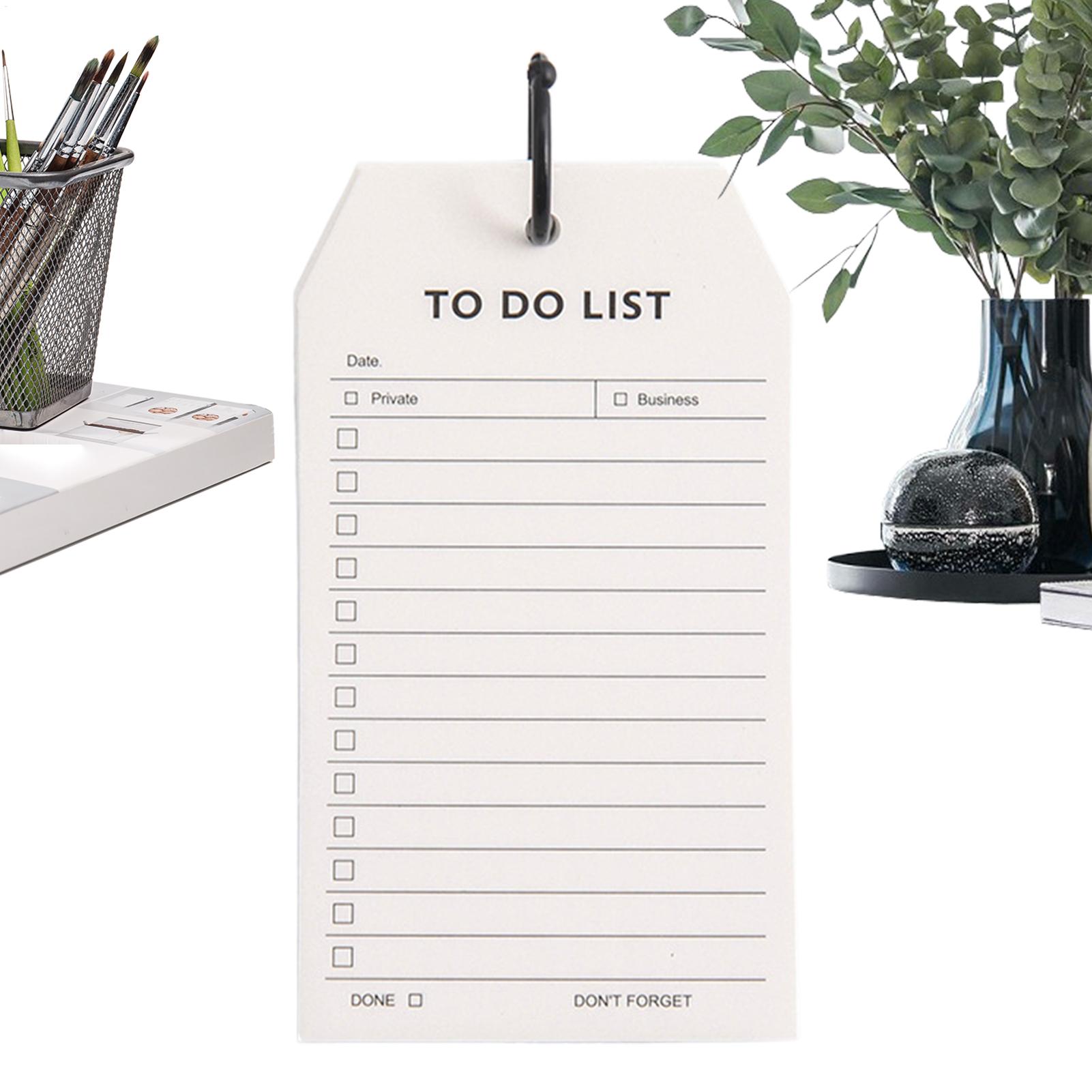 Notepad Portabel Daftar Tugas  - Office Stationery Supply List ulasan dan harga