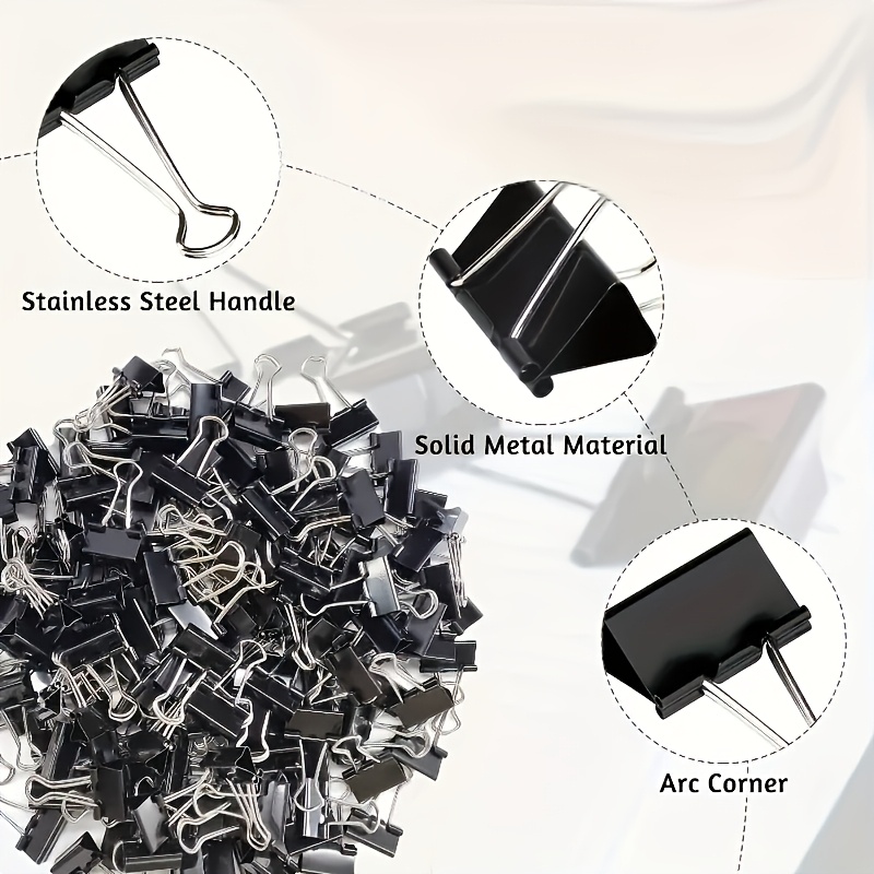 Klip Binder Berwarna & Hitam,  - Stationery Warehouse ulasan dan harga