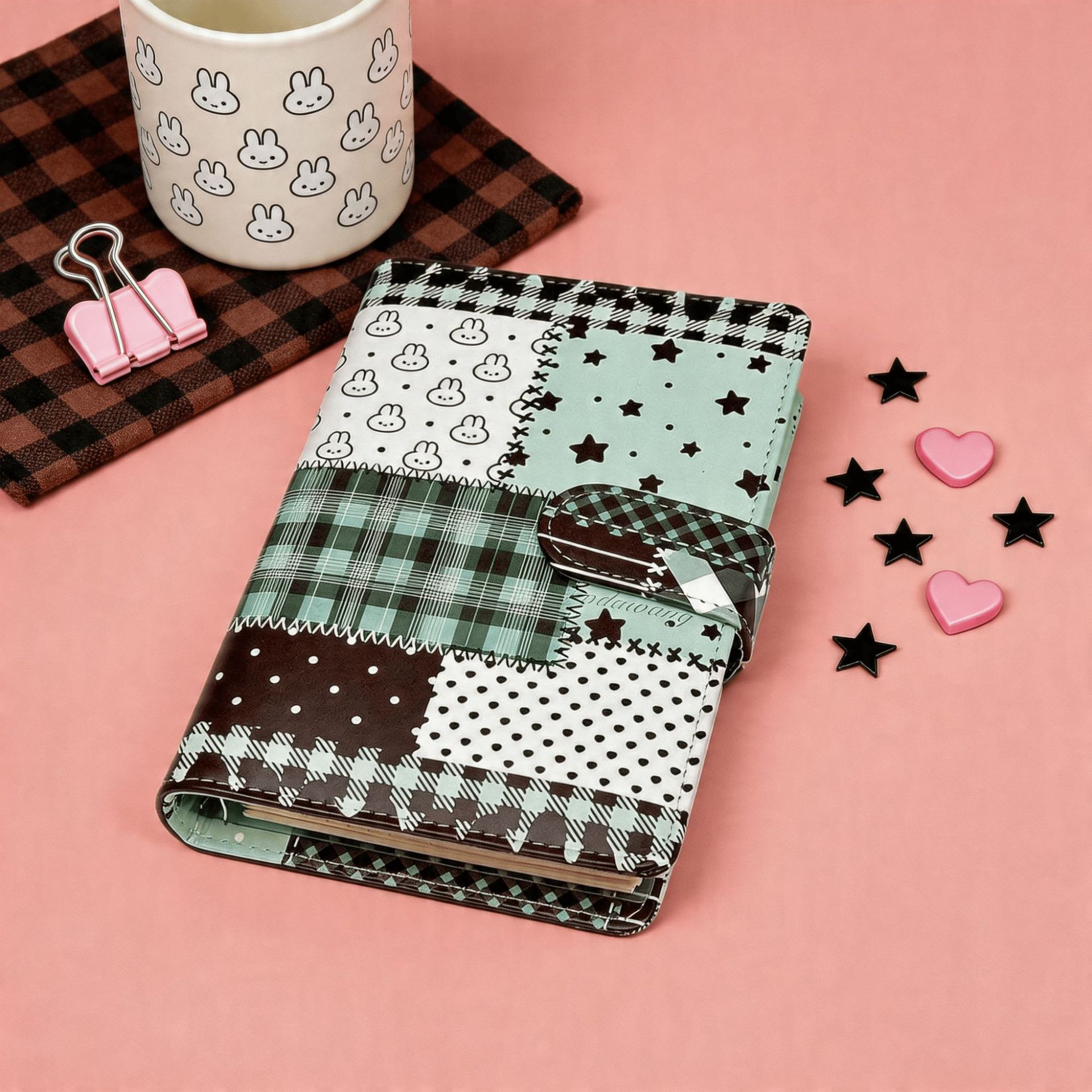 Buku Catatan A6 Hijau Motif Ko - Graph Paper Pad ulasan dan harga