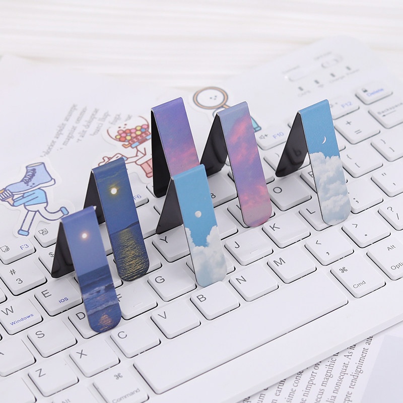 2 Buah/Set Penanda Buku Magnet - Paperclip Magnetic Set ulasan dan harga