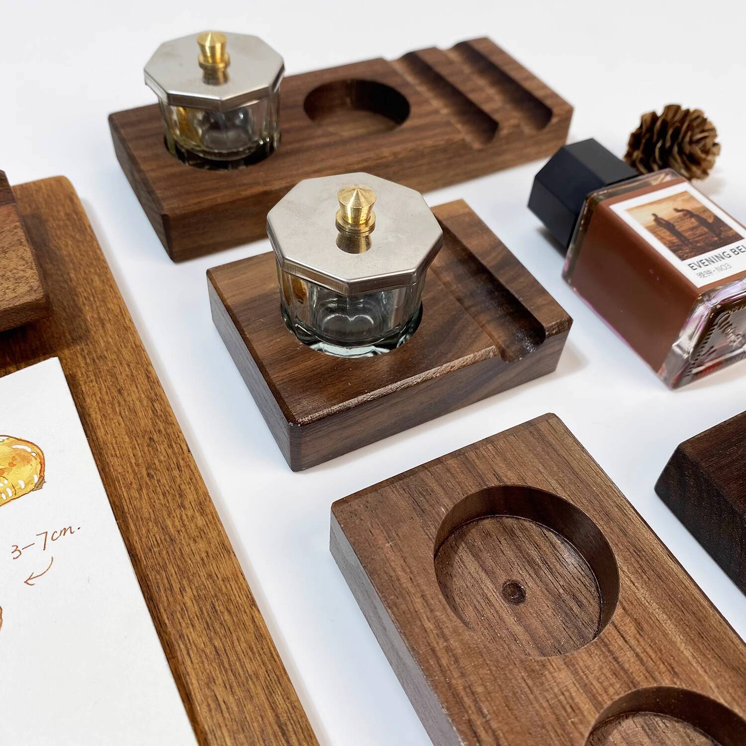 Tempat Tinta Pena Istirahat Ka - Calligraphy Ink Bottle ulasan dan harga