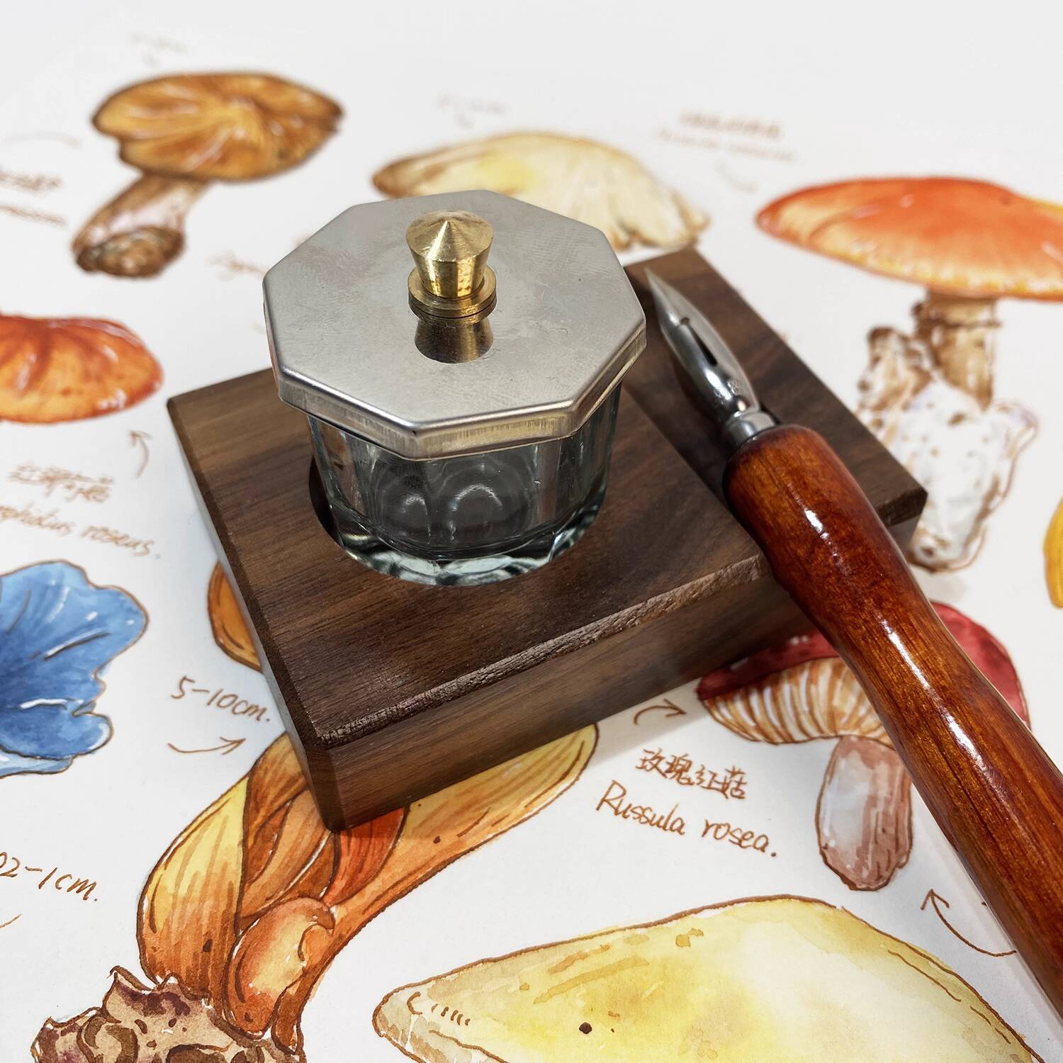 Tempat Tinta Pena Istirahat Ka - Calligraphy Ink Bottle ulasan dan harga