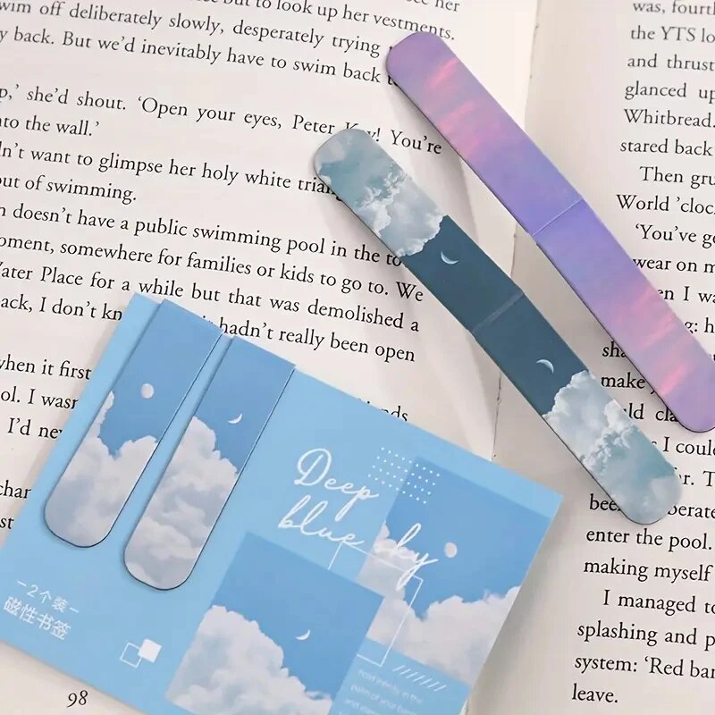 2 Buah/Set Penanda Buku Alam Y - Paperclip Magnetic Set ulasan dan harga