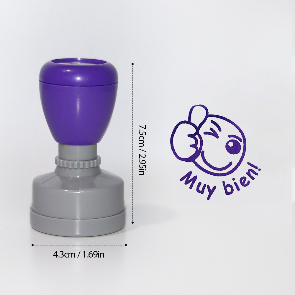 Warna 3 Buah Stempel Dorongan  - Self Inking Stamp ulasan dan harga