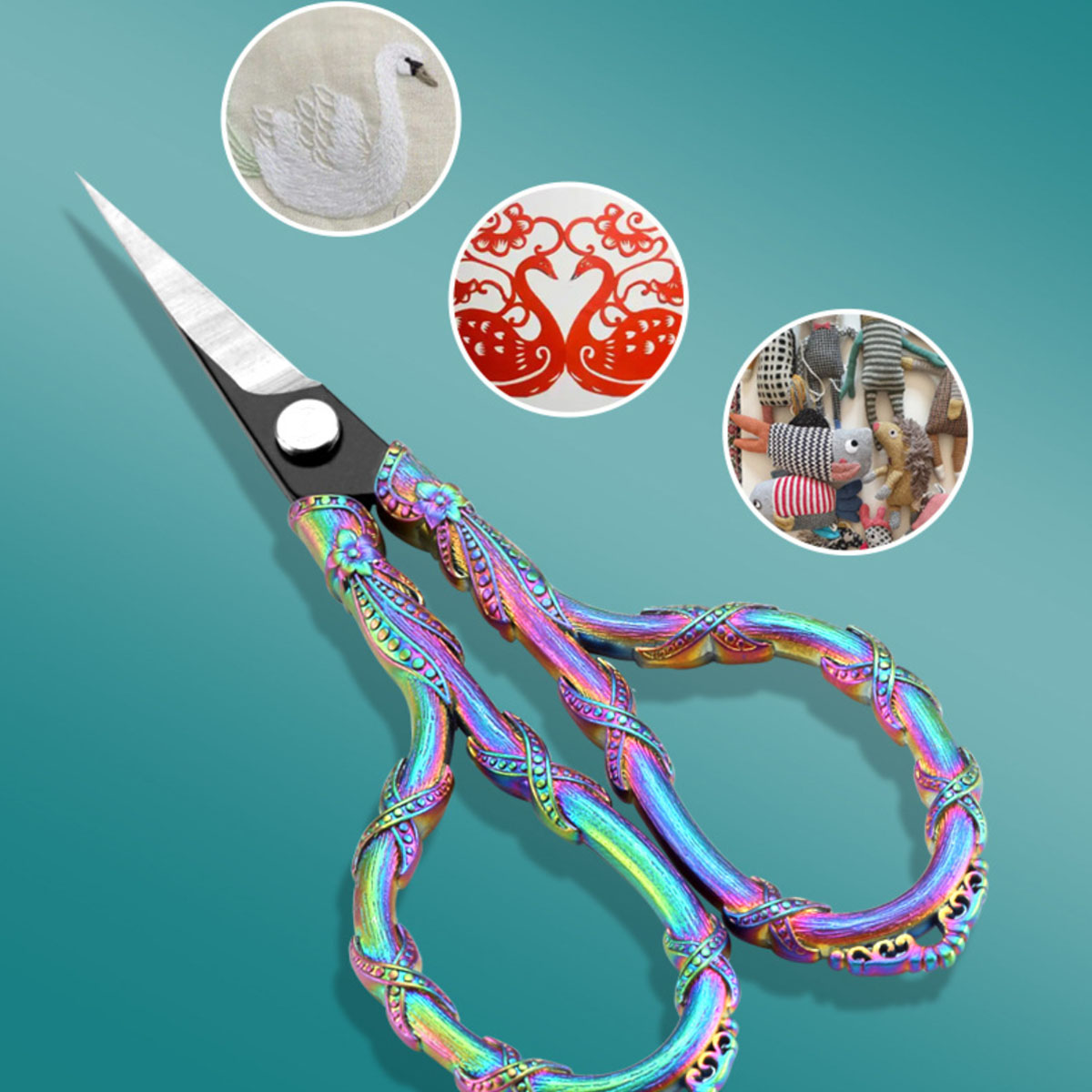 Gunting Antik Tanaman Rambat B - Scissors Stainless Craft ulasan dan harga