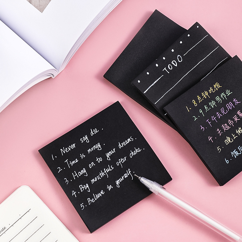 Catatan Tempel Black N Times D - Office Stationery Supply List ulasan dan harga