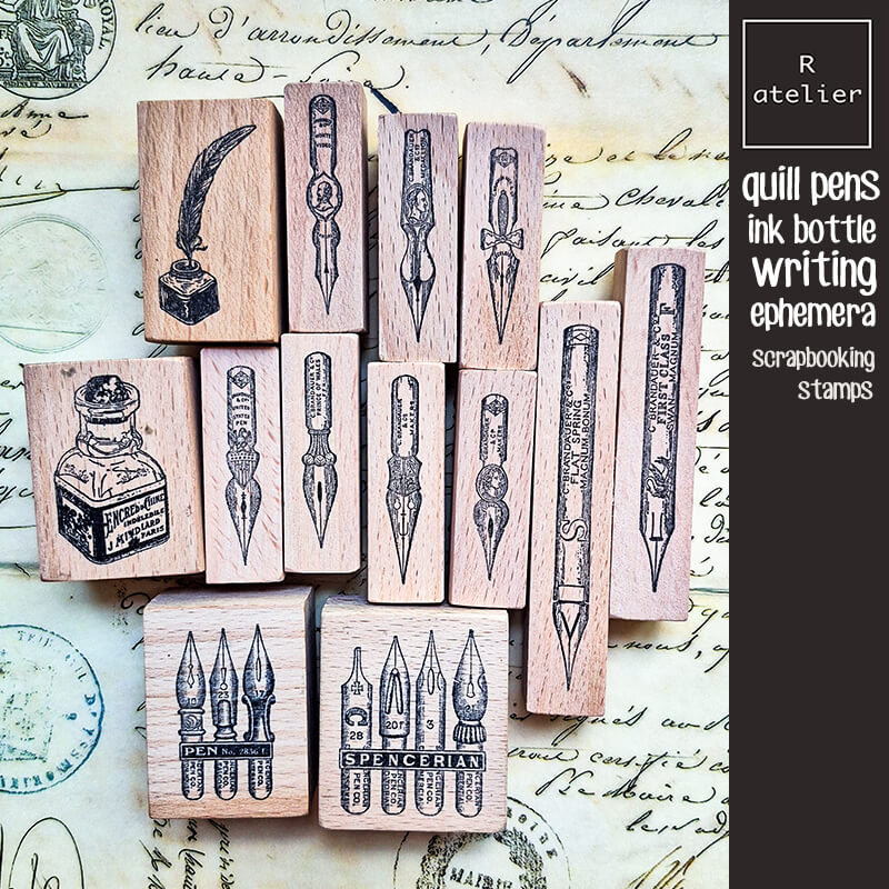 Stempel Scrapbooking Pena Tint - Fountain Pen Ink ulasan dan harga